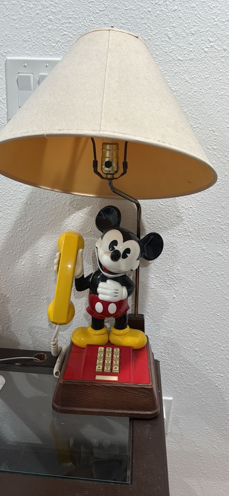 Mickey Mouse Lamp Phone