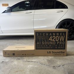 LG soundbar S65 With Meridian Brand New 