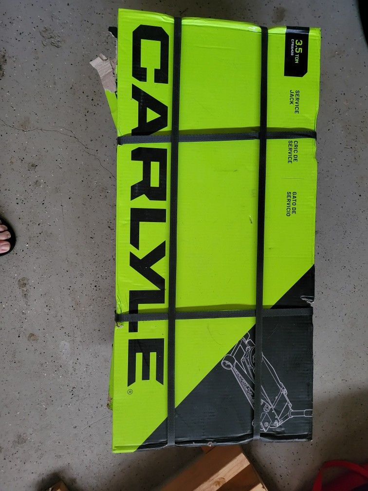 Floor Jack Carlyle 3.5 Ton Never Used
