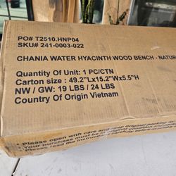 Bench Table Brand New 