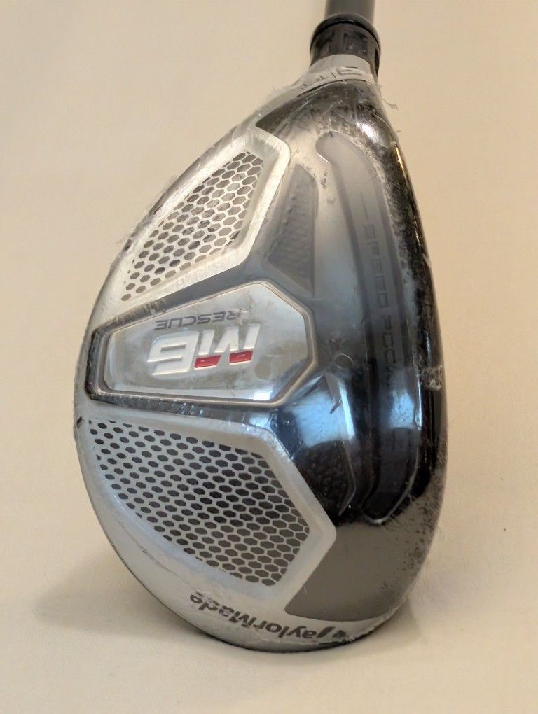 LH NEW TAYLORMADE M6 #3 HYBRID 19* FUJIKURA PRO 63 R. FLEX GRAPHITE SHAFT W/ NEW GOLF PRIDE GRIP 