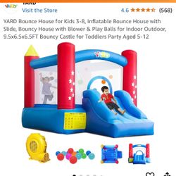indoor/ outdoor bounce house 