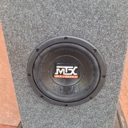 ONE SPEAKER UNA BOSINA MTX 8 INCHES GOOD CONDICIÓN ABLO ESPAÑOL