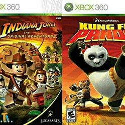(New) Lego Indiana Jones / Kung Fu Panda - Xbox 360 Game