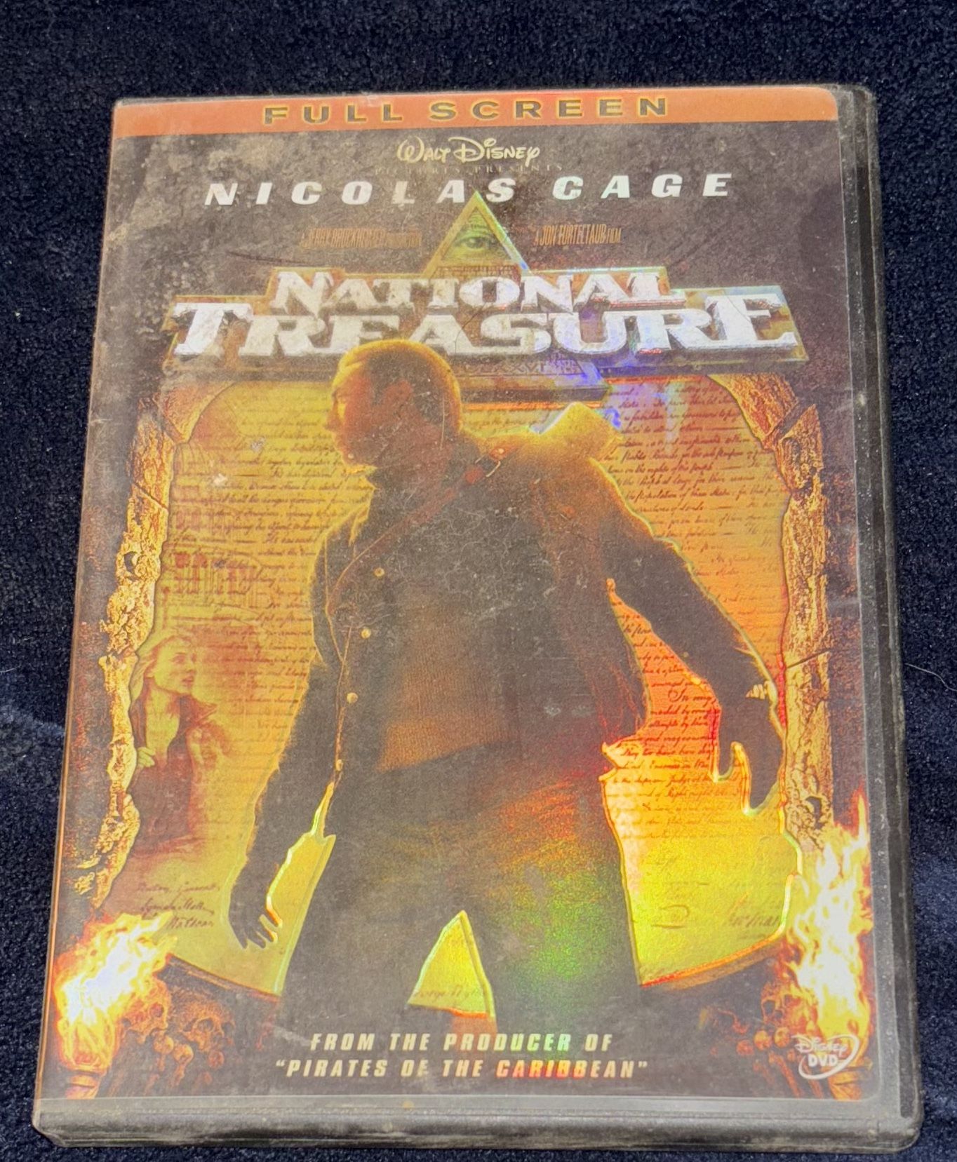 National Treasure Movie On DVD (Walt Disney Pictures)