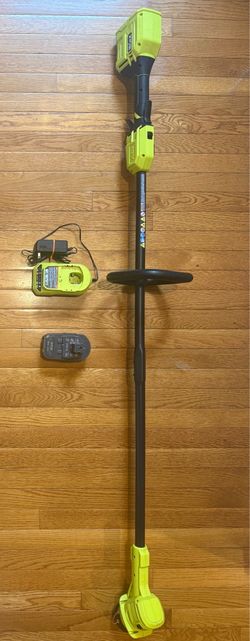 Ryobi 18V ONE+ HP Brushless Weed Eater String Trimmer / Edger + 4Ah Battery & Charger