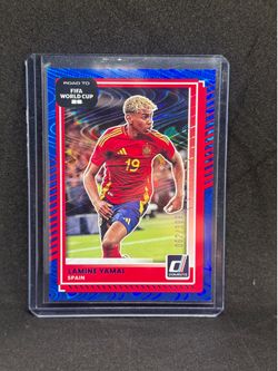 Lamine yamal panini 2024-26 Donruss road to FIFA WC