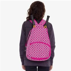 Tennis Racket Pink Backpack 