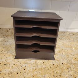 1 Drawer Wood Organizer 