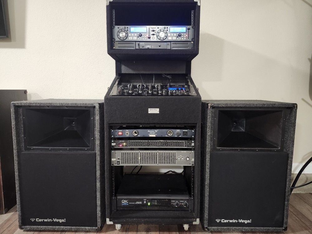 DJ System, QSC, Cerwin Vega, American Audio