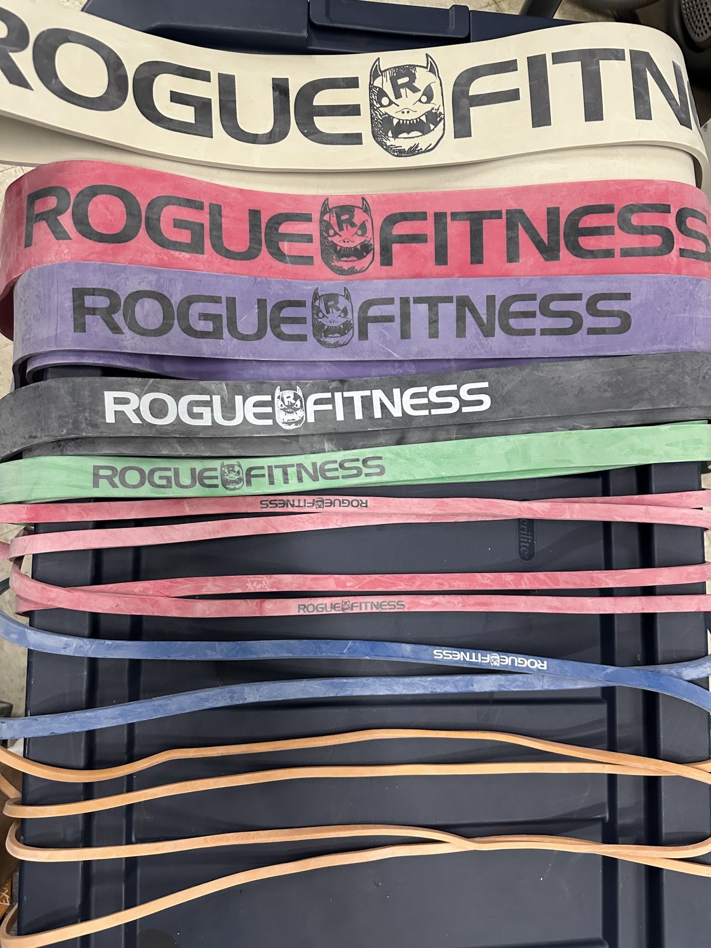 Rogue Fitness Exercise Monster Bands - Set of 10