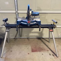 RYOBI 12 inch blade miter saw and stand
