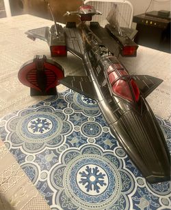 Vintage GI Joe Cobra Night Raven S3P  Complete 1986 Hasbro Vehicle