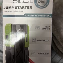 3-in-1 Jump Starter