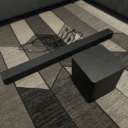 Vizio SoundBar And Subwoofer