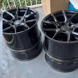 19 Inch Black Road Force Rims