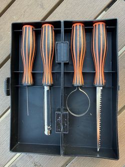 4-Piece Pumpkin Carving Tool Set