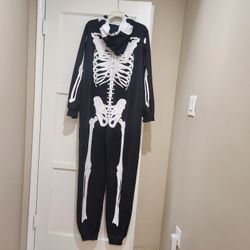 Halloween Skeleton Body Suit XXL 