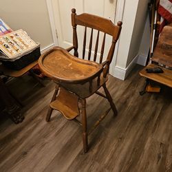 Antique High Chair 