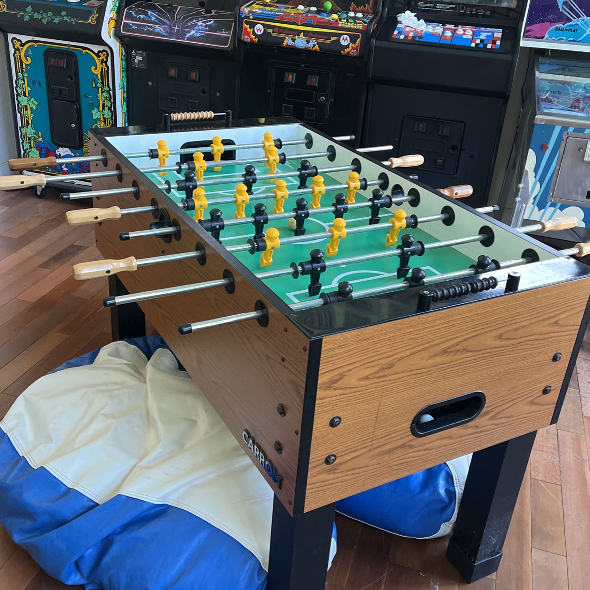 Carrom Foosball Table - Official Reg