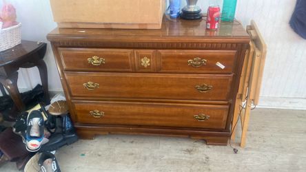 2 dressers for sale 15 dollars apiece  I’m moving and can’t take with me only reason I’m selling them