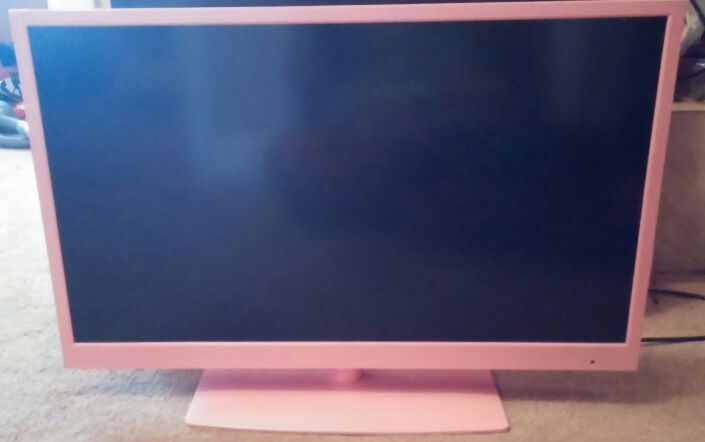 32" Ultra Slim Pink Hiteker Plasma TV