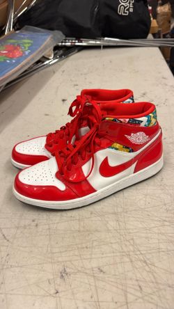 Sz 11 AIR JORDAN 1 SE Mid BARCELONA SWEATER DC7294-600 SHOES basketball nba