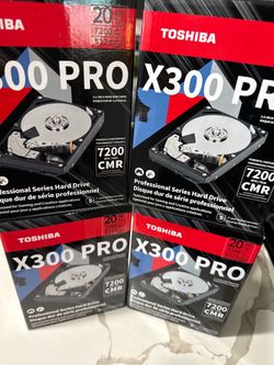 New! Toshiba x300 Pro 20tb