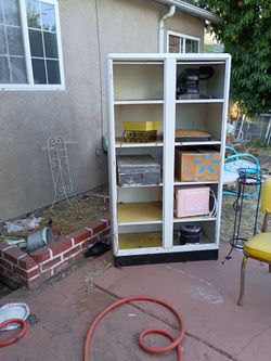 Kitchen cabinet all metal vintage