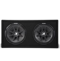 Kicker Comp Dual Subwoofer Enclosure