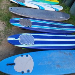 Surfboards They Range From $50 To $175