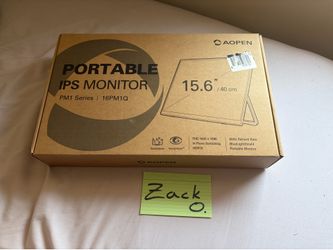 (BRAND NEW UNOPENED) AOPEN 15.6" Portable IPS Monitor 16PM1Q