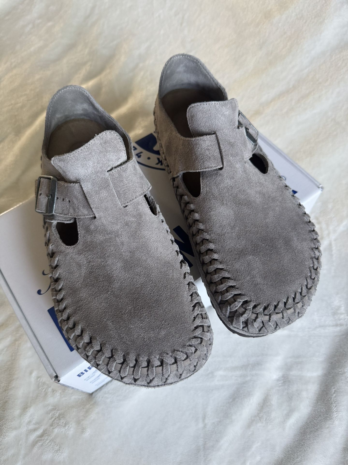 Birkenstock X Kith London Braided Moon Rock