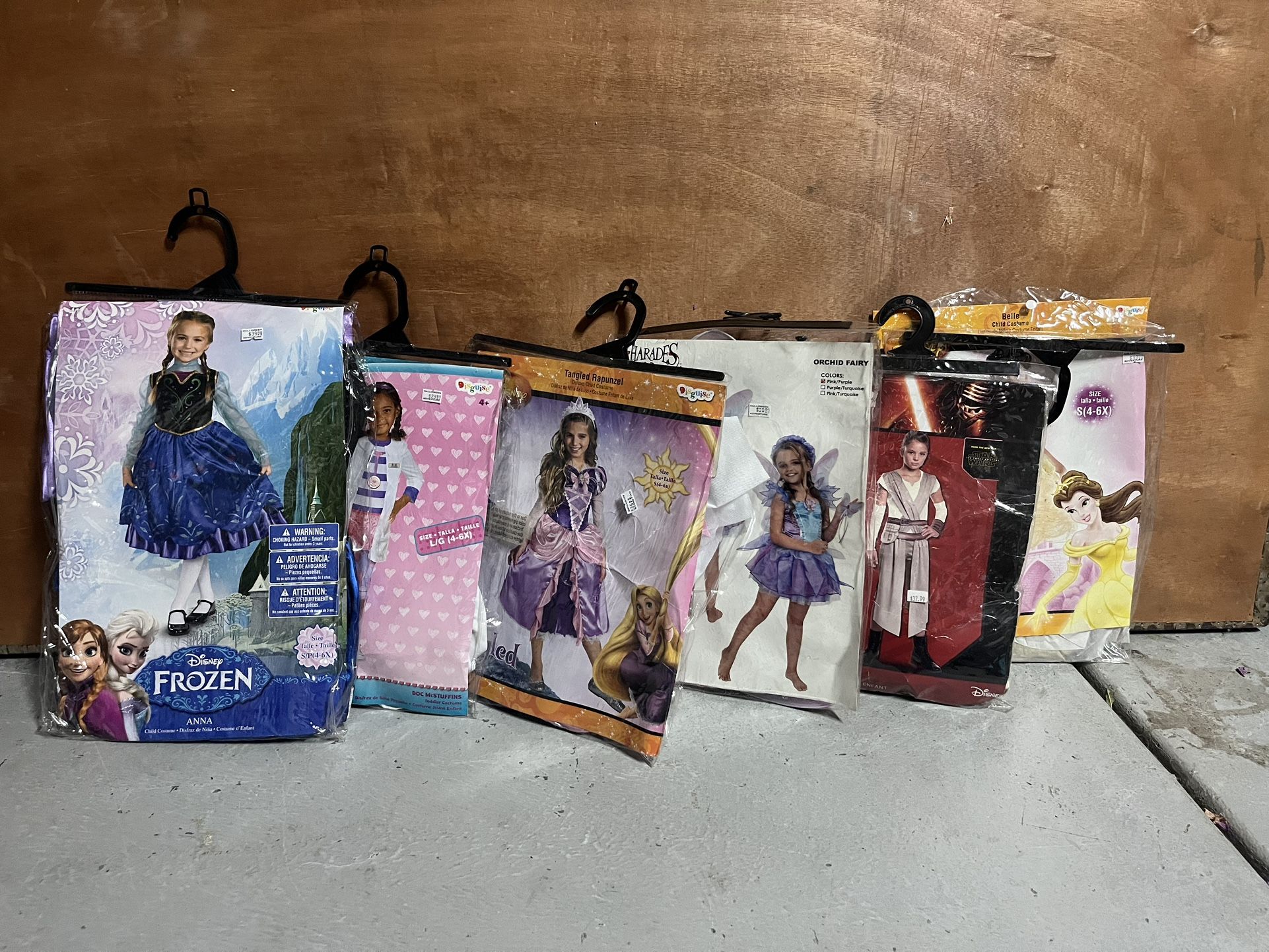 Girls Size 4-6x Halloween Costumes