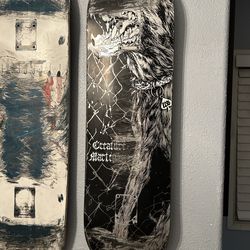 Creature skateboard deck