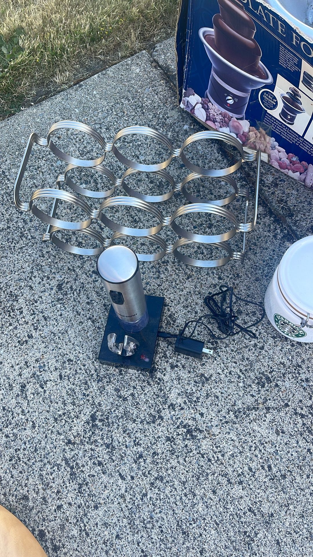 Wine Rack And Opener