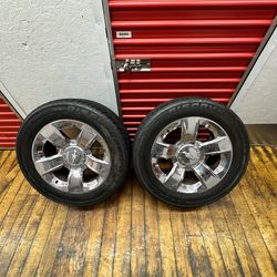 Silverado truck rims and tire