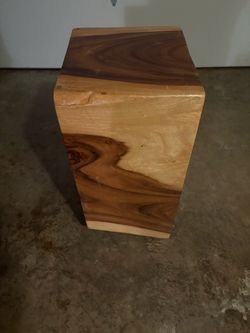 Rustic End Table