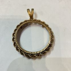 14k Gold Bezel #110071-1 MJ
