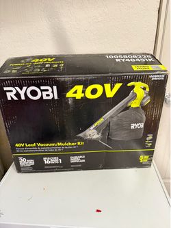 Ryobi 40V VacAttack Cordless Leaf Vacuum / Mulcher (Bare Tool) – $100
