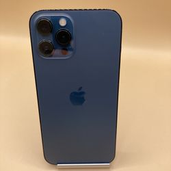 iPhone 12 Pro Max 128GB Blue Cricket Only Clean IMEI