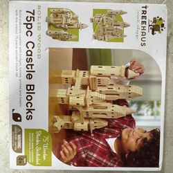 75 Pc Castle Blocks New 