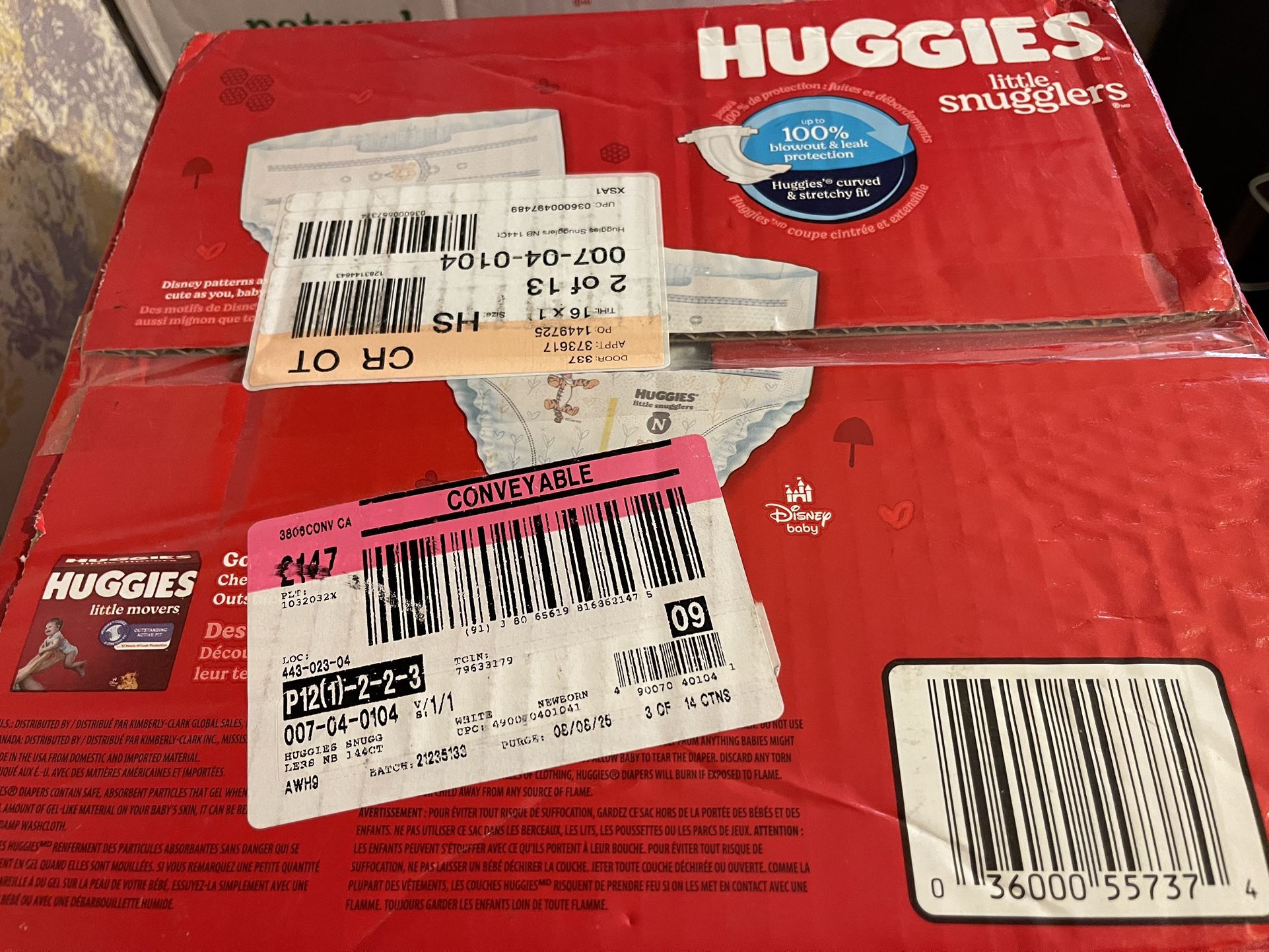 Dipers Huggies And Pampers Newborn 