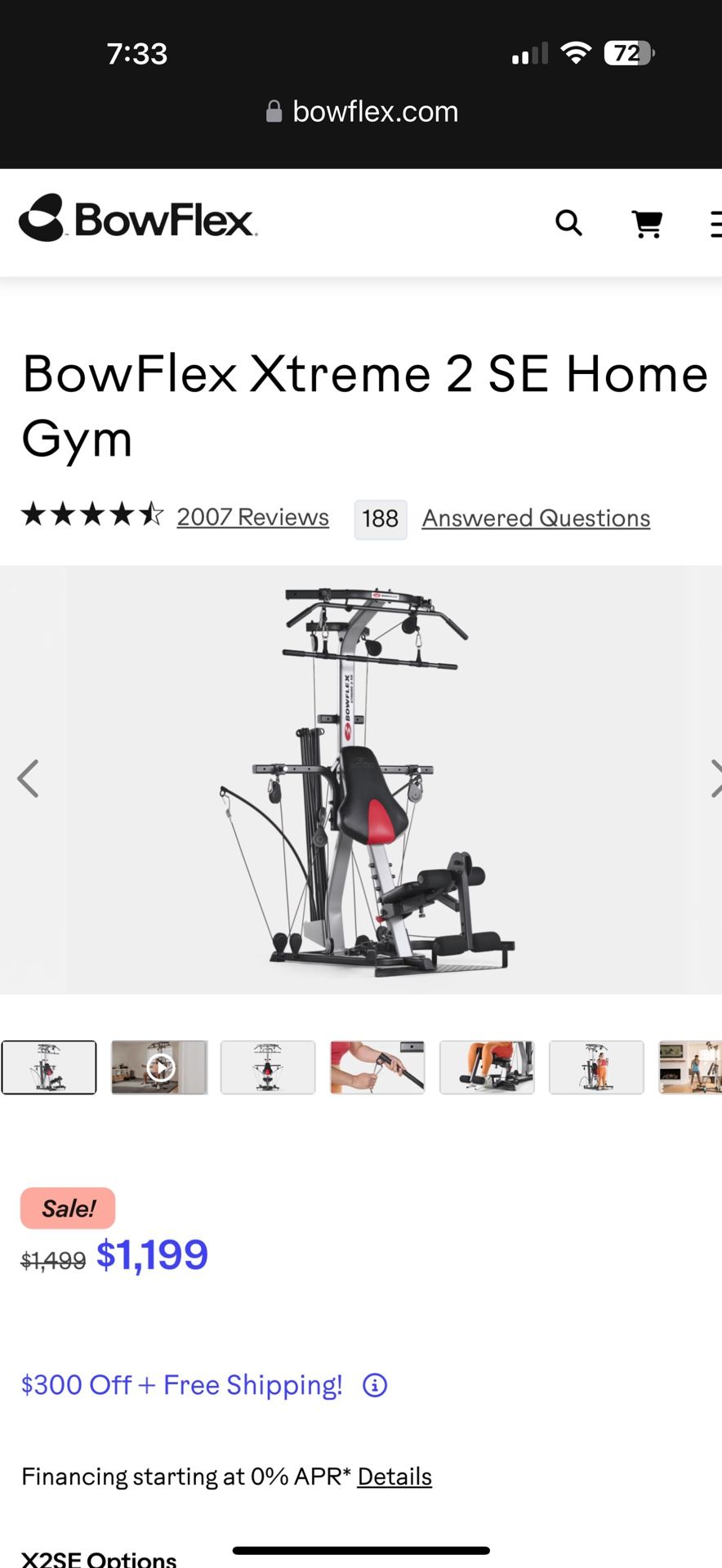 Bowflex Extreme 2 SE With Upgrades