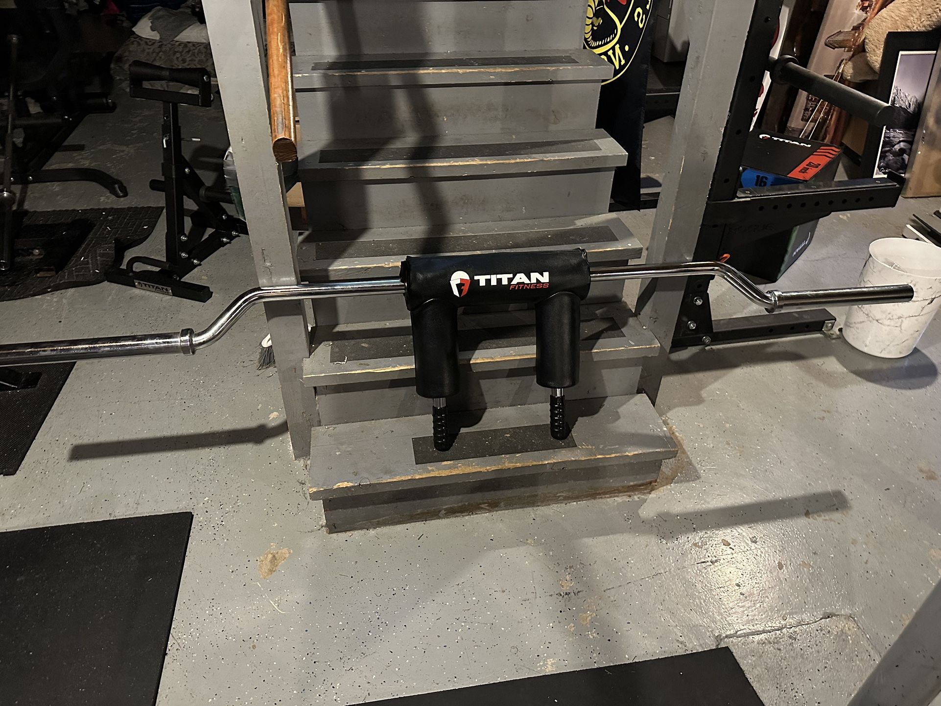 Titan Fitness Safety Squat Bar V2