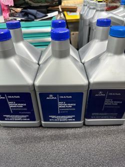 Acura/honda fluids