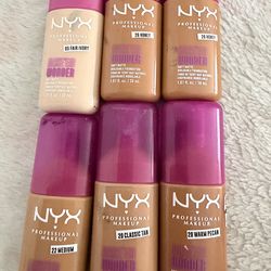 Nyxs Makeup $10 Each