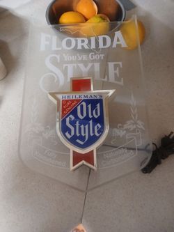 Beer sign,