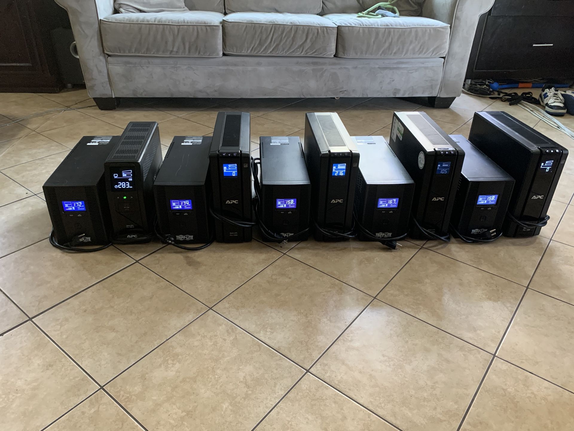 APC UPC BATTERY BACKUP UNITS LOT