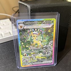 Prismatic Evolutions Leafeon Ex SIR